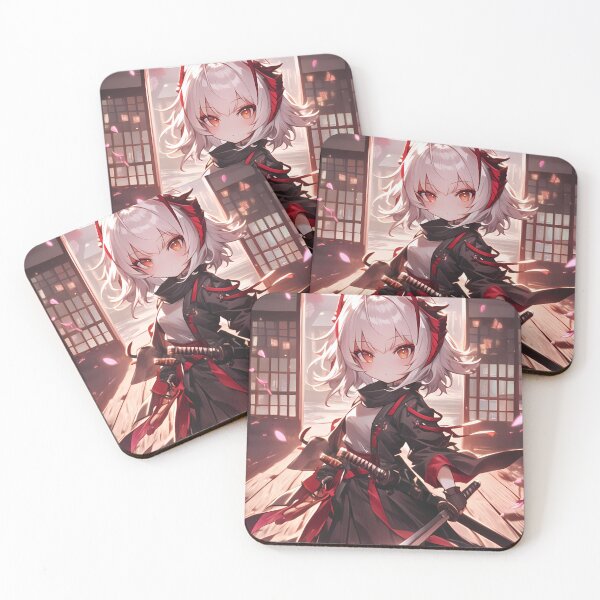 Item preview, W Arknights Prelude To Dawn Chibi Sakura Shoji Shrine designed and sold by TanglenRabbit.