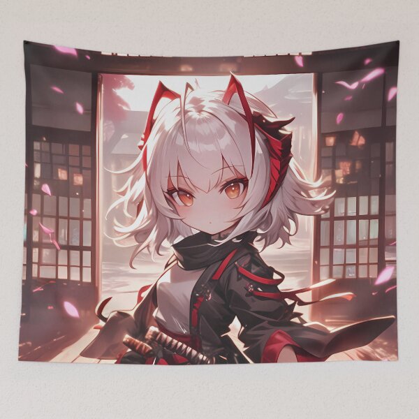 Item preview, W Arknights Prelude To Dawn Chibi Sakura Shoji Shrine designed and sold by TanglenRabbit.