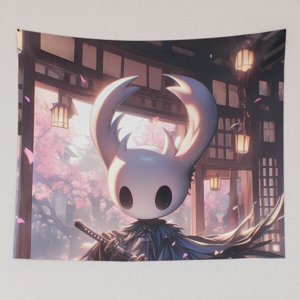 Item preview, Hollow Knight Hallownest Chibi Sakura Shrine Fantasy designed and sold by TanglenRabbit.