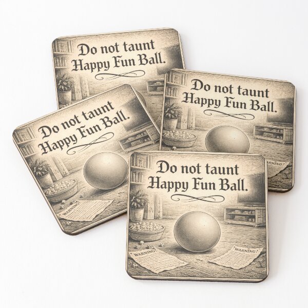 Item preview, Do no taunt Happy Fun Ball designed and sold by JJSizzleheimer.