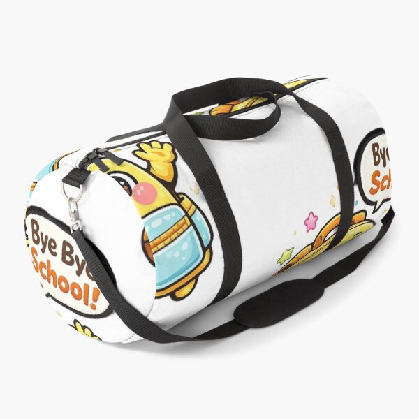 Item preview, Cute Kawaii Backpack Bye Bye School Last Day Sticker designed and sold by Hafcishop.