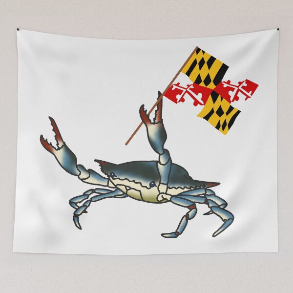 Item preview, Crabby flag designed and sold by kmtnewsman.
