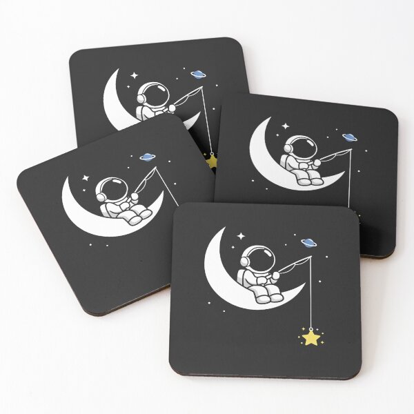 Item preview, Astronaut Fishing for Stars Sitting on the Moon designed and sold by Owcomm.