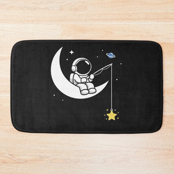 Item preview, Astronaut Fishing for Stars Sitting on the Moon designed and sold by Owcomm.