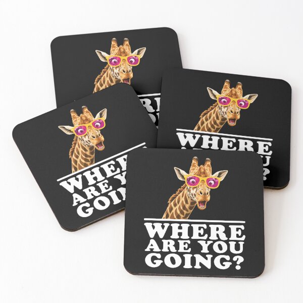Item preview, Where are You Going Funny Giraffe Lover designed and sold by wingstar.