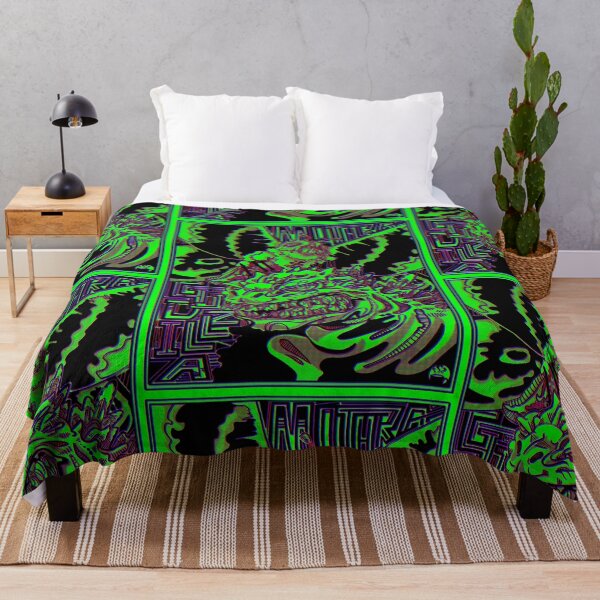 Item preview, Kaiju Dream Team in Neon Risograph Style Green designed and sold by NonDecafArt.