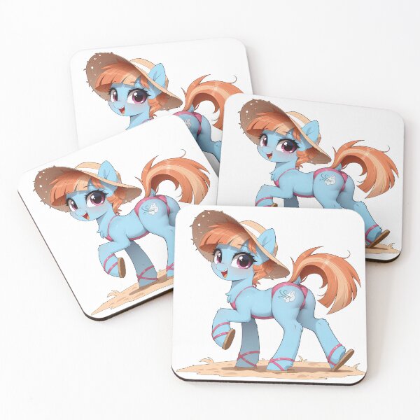 Item preview, Beach Pony Windy Whistles designed and sold by CeluniaMoon's Art - Cute Furry, Anime, and More! .