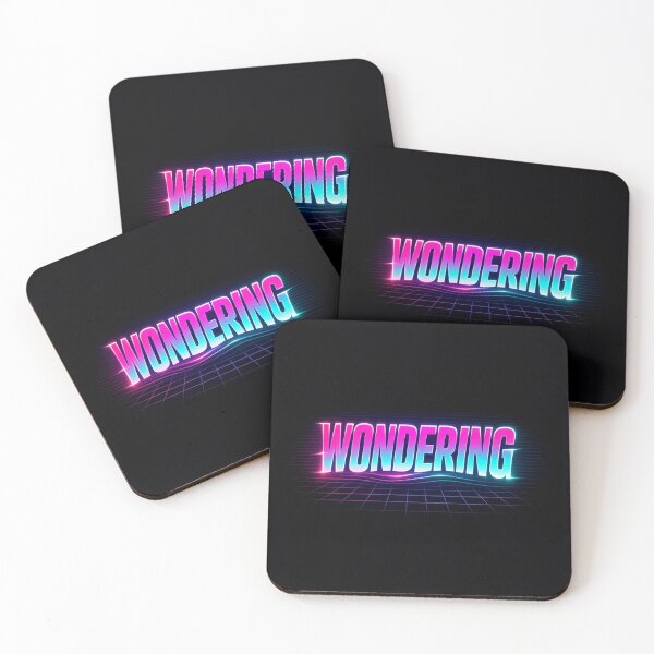 Item preview, Retro Synthwave Wondering Neon Glow Aesthetic designed and sold by Owcomm.