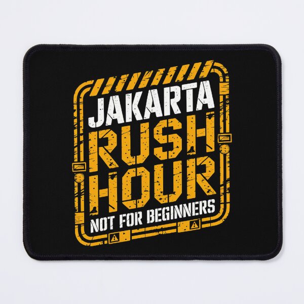 Item preview, Jakarta Rush Hour – Not for Beginners Urban Chaos Graphic designed and sold by maseno.