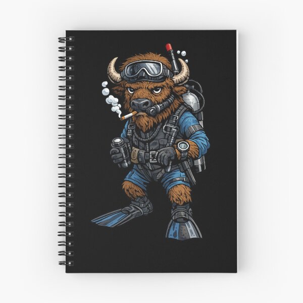 Item preview, Buffalo Scuba Diver designed and sold by buffalowes.