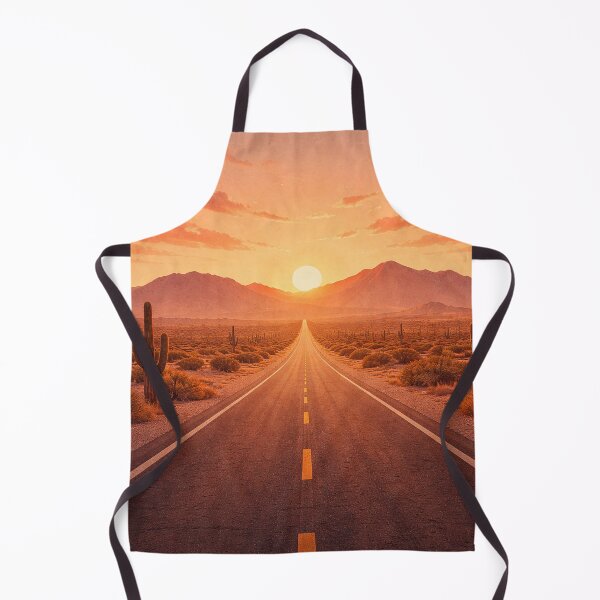 Item preview, Desert Highway Into Sunset designed and sold by Pixel Junkies Studio.