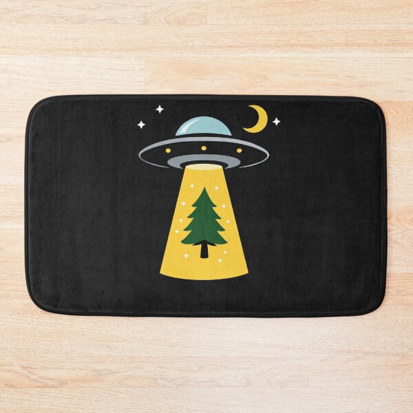 Item preview, The Holidays Are Out Of This World Alien UFO Christmas Tree designed and sold by Owcomm.