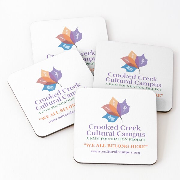 Item preview, WE ALL BELONG HERE CROOKED CREEK CULTURAL CAMPUS LOGO designed and sold by CulturalCampus.