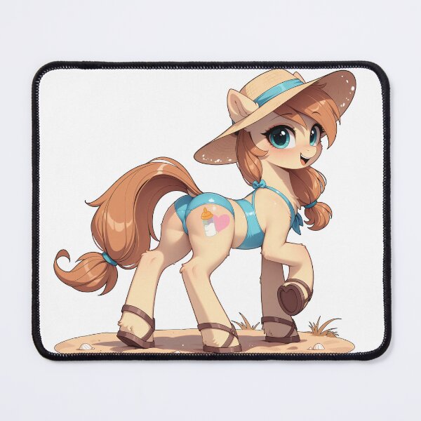 Item preview, Beach Pony Cream Heart designed and sold by CeluniaMoon's Art - Cute Furry, Anime, and More! .