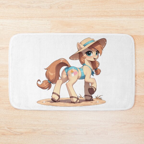 Item preview, Beach Pony Cream Heart designed and sold by CeluniaMoon's Art - Cute Furry, Anime, and More! .