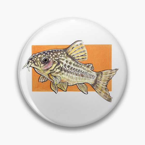 Item preview, Corydoras Sterbai - Watercolor Painting designed and sold by The Art of Victoria Pfeiffer.