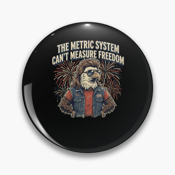 Item preview, The Metric System Can't Measure Freedom Eagle designed and sold by snowry.