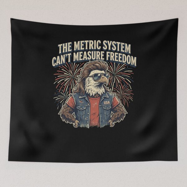 Item preview, The Metric System Can't Measure Freedom Eagle designed and sold by snowry.