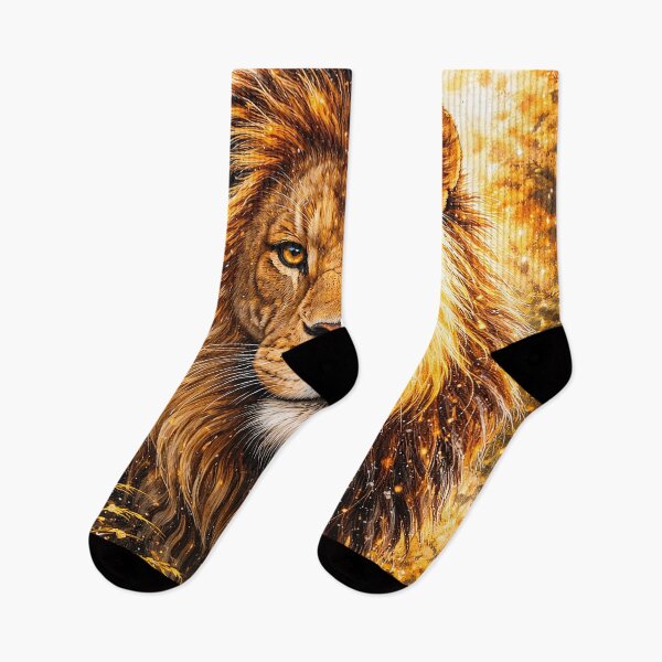 Item preview, Majestic Golden Lion Portrait designed and sold by Pixel Junkies Studio.