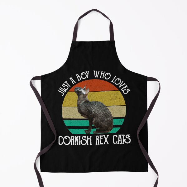 Item preview, Just A Boy Who Loves Cornish Rex Cats designed and sold by Cat Lady Designs.