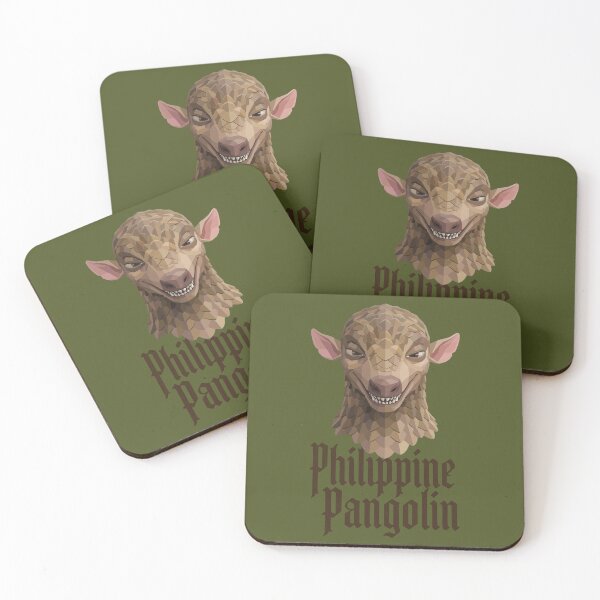Item preview, Philippine Pangolin - Devious Smile designed and sold by Tee-se Me More.