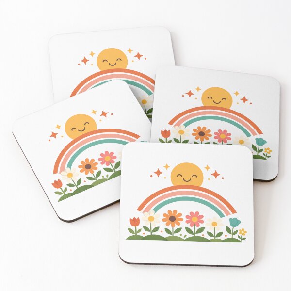 Item preview, Sunshine and Rainbows Over the Wildflower Garden designed and sold by Owcomm.