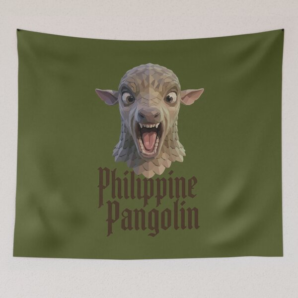 Item preview, Philippine Pangolin - Screaming designed and sold by Tee-se Me More.
