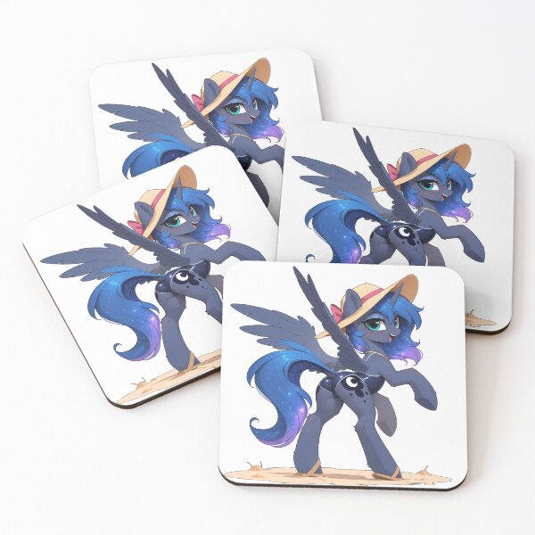 Item preview, Beach Pony Princess Luna designed and sold by CeluniaMoon's Art - Cute Furry, Anime, and More! .