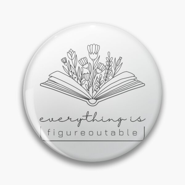 Item preview, Everything is Figureoutable  designed and sold by LittleHartsFarm.