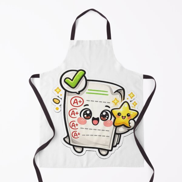 Item preview, Cute Kawaii A Plus Exam Paper Happy Star Sticker designed and sold by Hafcishop.