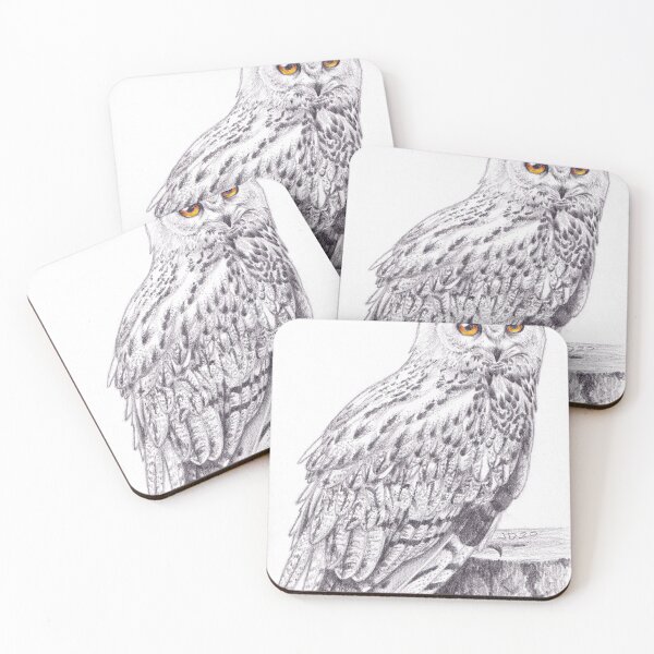 Item preview, Siberian Eagle Owl designed and sold by foxfirektreva.