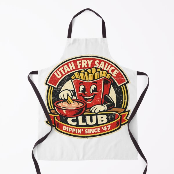 Item preview, Utah Fry Sauce Club Retro Mascot designed and sold by Dresut.
