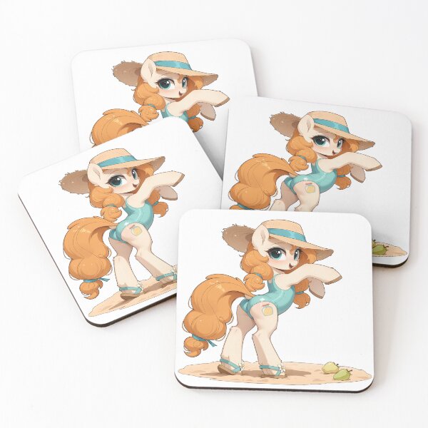 Item preview, Beach Pony Pear Butter designed and sold by CeluniaMoon's Art - Cute Furry, Anime, and More! .