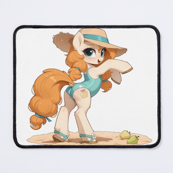 Item preview, Beach Pony Pear Butter designed and sold by CeluniaMoon's Art - Cute Furry, Anime, and More! .