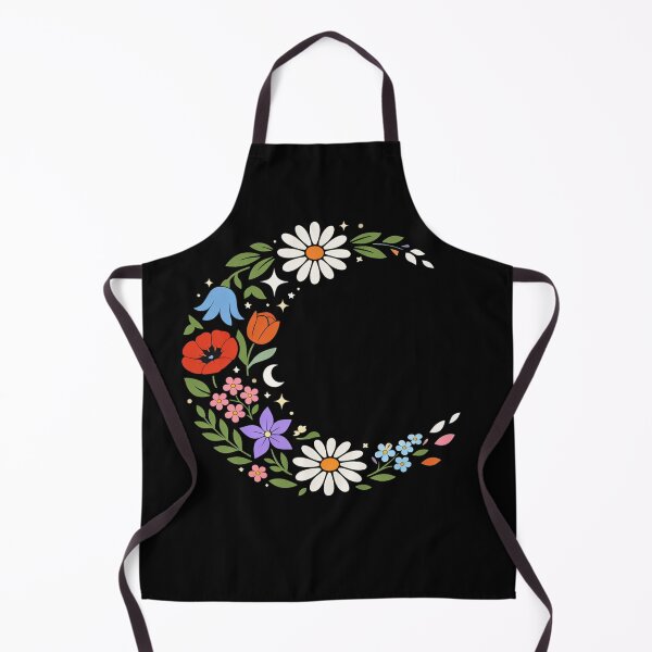 Item preview, Boho Floral Crescent Moon Garden Bouquet designed and sold by Owcomm.