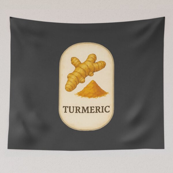 Item preview, Vintage Botanical Herb and Spice Prints: Turmeric designed and sold by PinUpPizzazz.