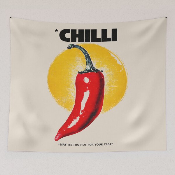 Item preview, Vintage Chilli Poster designed and sold by unfamouzzz.