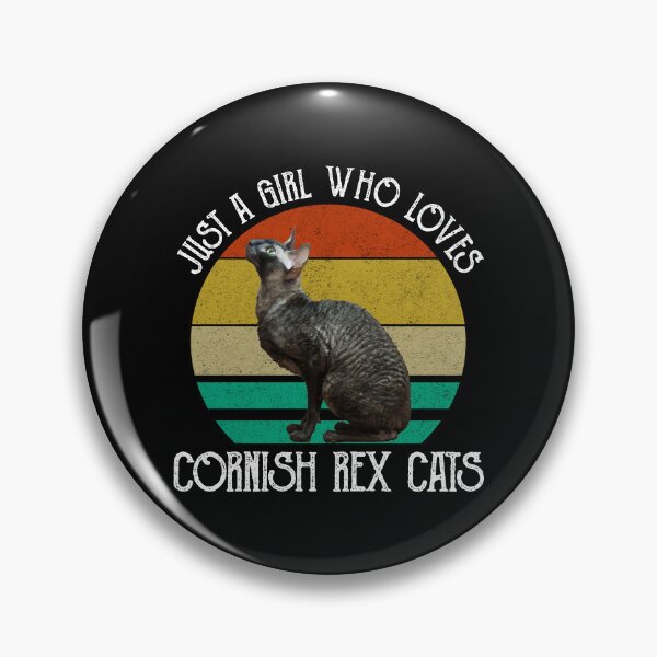 Item preview, Just A Girl Who Loves Cornish Rex Cats designed and sold by Cat Lady Designs.