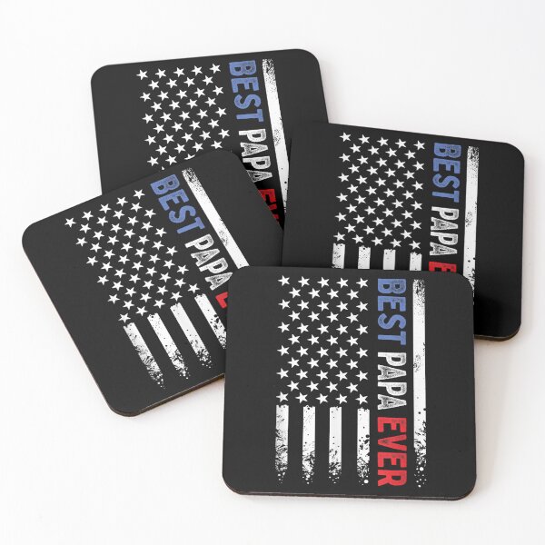 Item preview, best dad ever us american flag father's day men tee designed and sold by CAnastazyshop.
