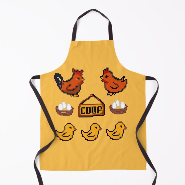 Item preview, Pixel Art Chicken Family Sticker Sheet - Stardew-Inspired Farm Decals designed and sold by mume studio.