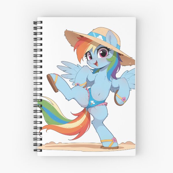 Item preview, Beach Pony Rainbow Dash designed and sold by CeluniaMoon's Art - Cute Furry, Anime, and More! .