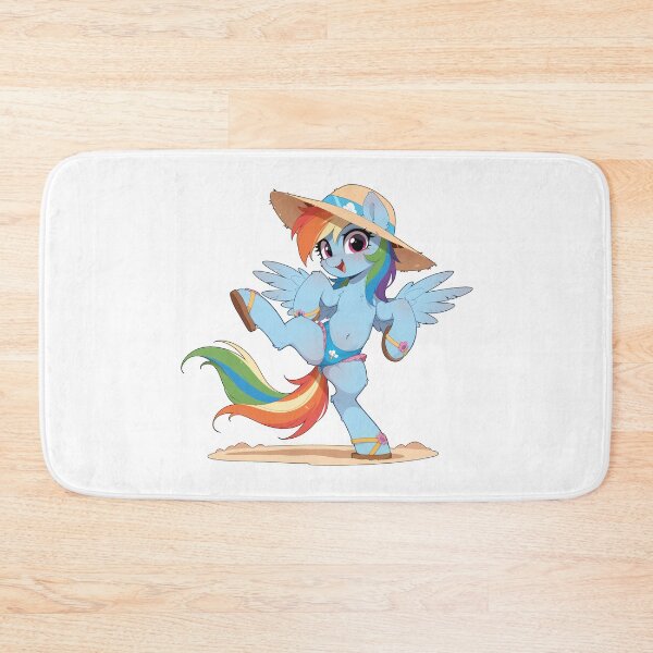Item preview, Beach Pony Rainbow Dash designed and sold by CeluniaMoon's Art - Cute Furry, Anime, and More! .