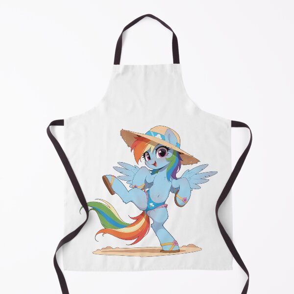 Item preview, Beach Pony Rainbow Dash designed and sold by CeluniaMoon's Art - Cute Furry, Anime, and More! .