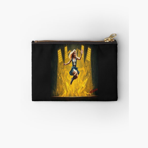 Item preview, Amy Taylor Explosive Punk Jump Golden Lights designed and sold by Artisticanvas.