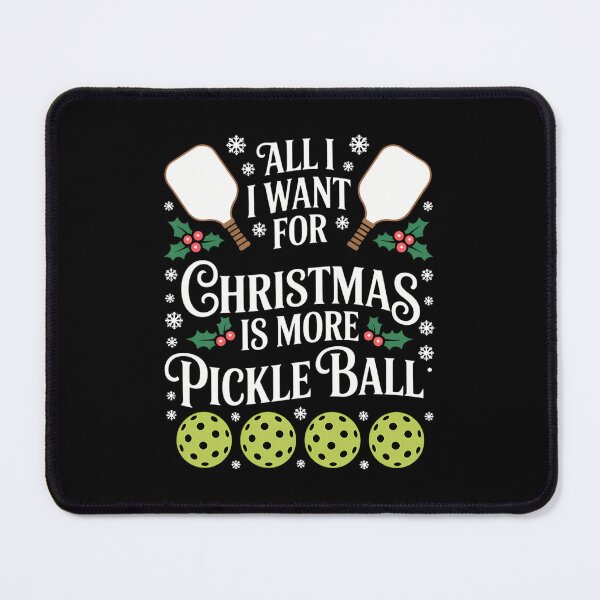 Item preview, More Pickleball Christmas Pickleball Player designed and sold by PunkNation-Arts.