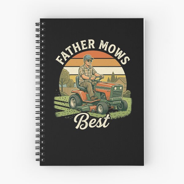 Item preview, FATHER MOWS BEST Riding Lawnmower Dad designed and sold by snowry.