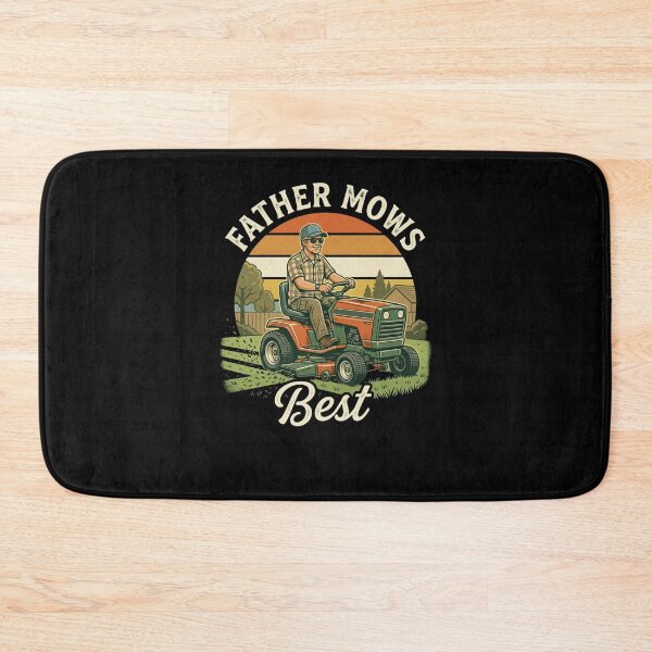 Item preview, FATHER MOWS BEST Riding Lawnmower Dad designed and sold by snowry.