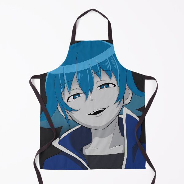 Item preview, Iruma Suzuki Iruma Kun Dark Smile Blue Shadow Portrait designed and sold by Spraykart.