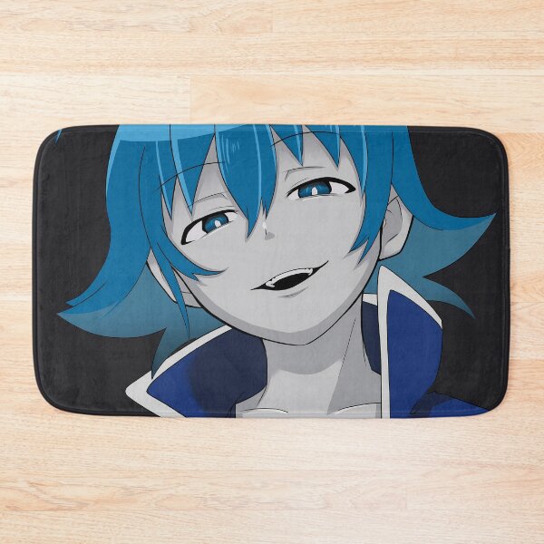 Item preview, Iruma Suzuki Iruma Kun Dark Smile Blue Shadow Portrait designed and sold by Spraykart.