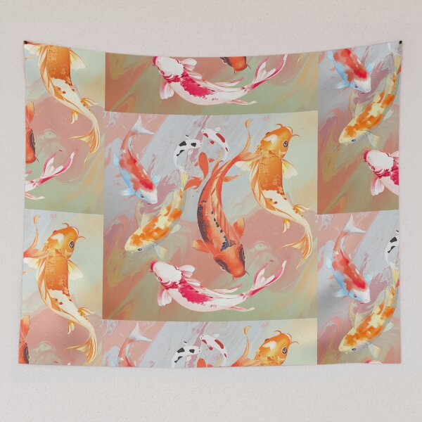 Item preview, Koi fish designed and sold by Gee Files Crafts Studio.